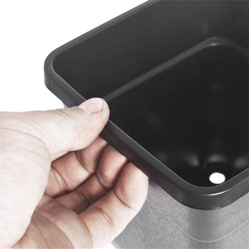 2 Gallon Square Plastic Garden Planter Pot Plant Nursery Pot 10-Pack