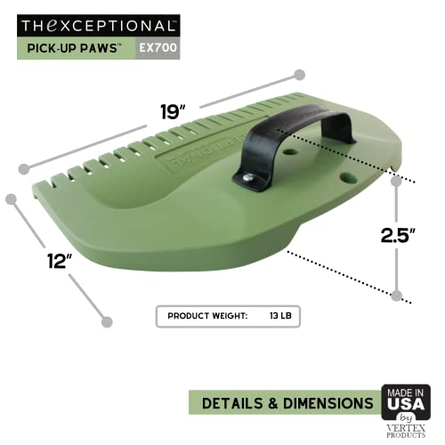 Pick-Up Paws | Heavy-Duty Leaf Scoops Hand Rake Lawn & Debris Grabbers - style: Pick-Up Paws