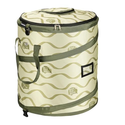 RVGUARD Pop-Up Trash Bin, Green Trash Can - color: GREEN