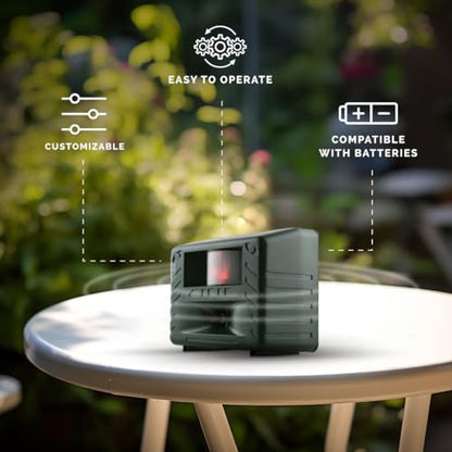 Bird-X Yard Gard Silent Animal Repeller, 4000 Sq. Ft. Deer Raccoons Skunks