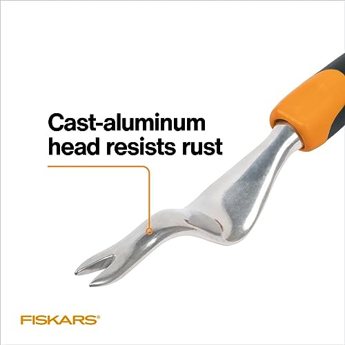 Fiskars Ergo Garden Hand Weeder Tool, Heavy Duty for Removing Weeds & Roots - size: Weeder, style: Weeder