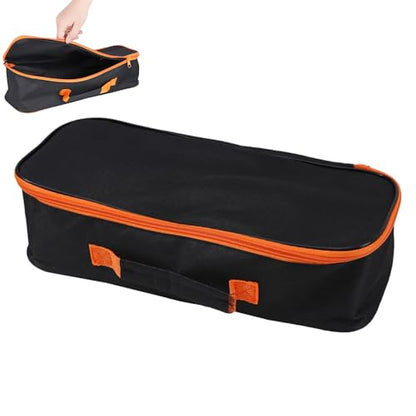 Open Top Tool Tote,Wide Mouth Open Power & Hand Tools Bags Organizer for Men Women (16 Inch) - size: 16 inch-1pcs