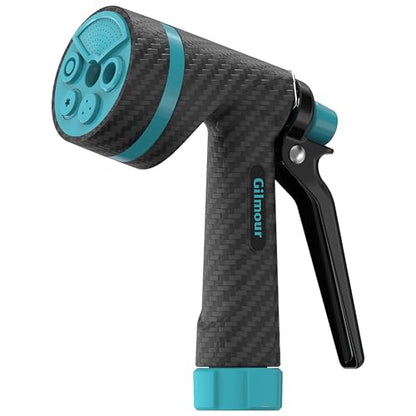 Gilmour Heavy Duty Rear Control Garden Hose Nozzle with Swivel Connect - style: Rear Control