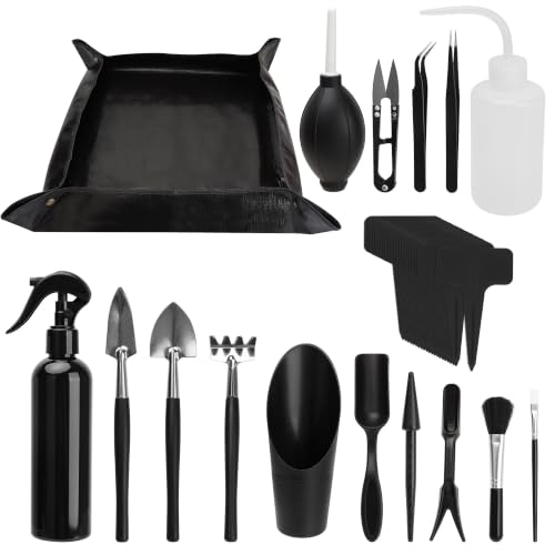 46 Pcs Succulent Tools Set Garden Transplanting Repotting Mat Indoor Plants