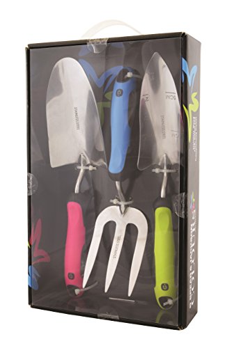 Spear & Jackson COLOURS3PSSS 3 Piece Stainless Colours Hand Tool Set - style: Colours Stainless Steel Set
