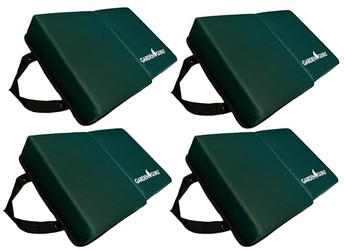 GARDEN GURU Extra Thick Gardening Kneeling Kneeler Pad – Ultra Soft Foam Cushion Padding for Knee – Water Resistant - Garden Kneeler Mat for Yard Work, Cleaning, Household Chores, and Roofing (4 Pack) - size: 4 Pack, style: Kneeler Pad