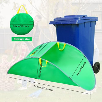 Leaf Collector, Portable Pop Up Leaf Bags, Foldable Lawn and Leaf Bag