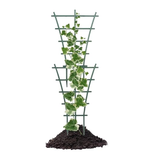 Mini Plant Trellis for Climbing Plants, Plastic Potted Stake