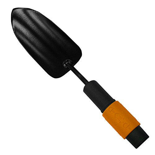 Fiskars QuikFit Trowel, Tool Head, Length: 31.5 cm, Boron Steel Trowel, Black/Orange, 1000730 - style: trowel