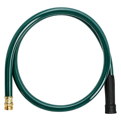 Worth 3/4 in. x 5 ft Green Leader PVC Garden Hose, Male to Female Fittings - color: Green, size: 3/4" x 5 ft' (5feet)