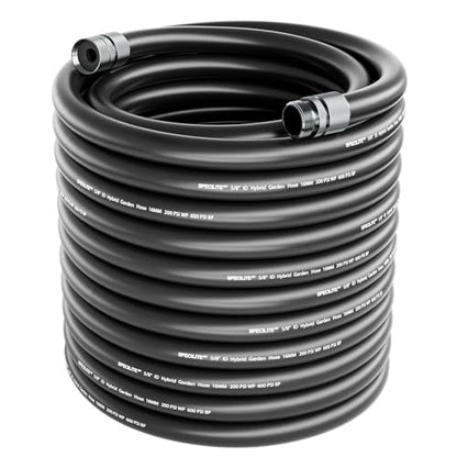 SPECILITE Garden Hose 150 ft x 5/8 in, Custom-Length Flexible Water Pipe - size: 150FT