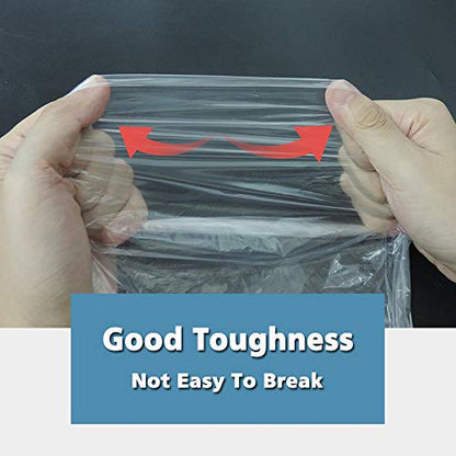 50Pcs Veterinary Insemination Rectal Long Gloves Disposable Plastic Full Arm 35.5inch for Field Dressing