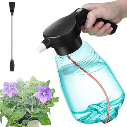 0.5 Gallon Electric Spray Bottle Plant Mister Green Style - style: Green Style