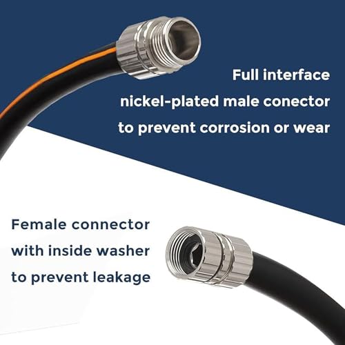 Giraffe Tools Garden Hose 5/8", 5ft Male to Female - size: 5ft Male to Female Hose