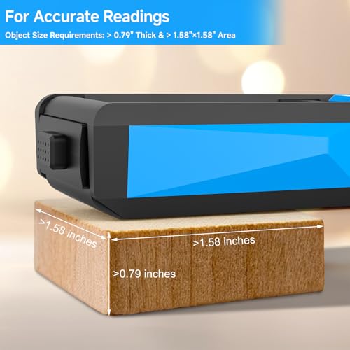 Moisture Meter for Wood Pinless Moisture Tester Firewood Moisture Reader