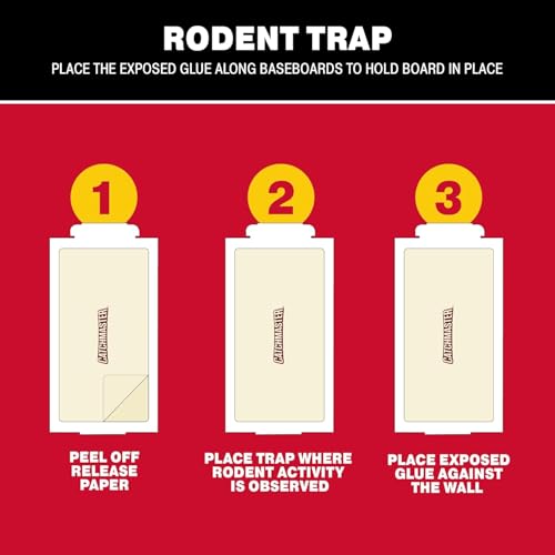 Catchmaster Compact Sticky Mouse & Insect Traps 75pk, Bulk Glue Boards - size: 7" x 3.5" (75 Pack)
