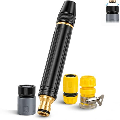 High Pressure Hose Nozzle, 7 Inch Garden Hose Sprayer with 3/4 GHT