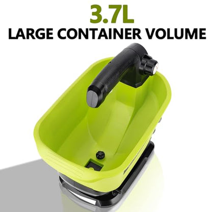 Cordless Grass Seed Spreader Compatible with Ryobi 18V Battery,Fertilizer Spreader Available Year-Round Handheld Spreader for Seed, Fertilizer, Salt, Ice Melt (Tool only)