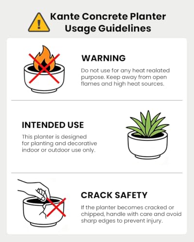 Kante Accent Column Square White Concrete Planter 23.6" H, Outdoor - color: Pure White, size: 23.6" H