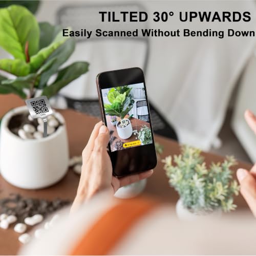 QR Plant Labels, Scan-to-Record Plant Care Tracker, 10 pcs - size: 10pcs