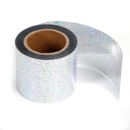 Bird B Gone Holographic Flash Tape, 2" Wide x 150ft Roll, Reflective Mylar