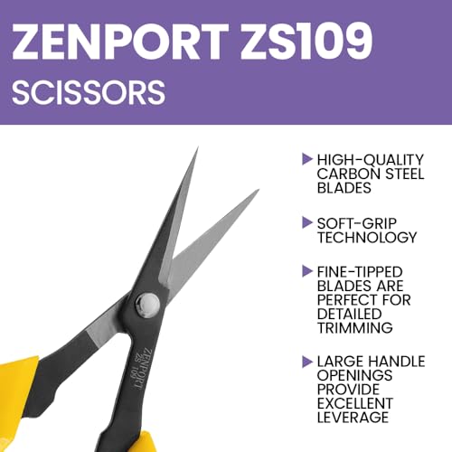 Zenport ZS109 Scissors, Garden/Fruit/Grape, 6.5-Inch Long