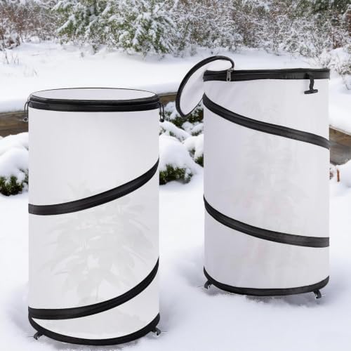 3 Pcs Pop Up Winter Frost Plant Cover, Garden Plants Freeze Protection Tent - color: White-3pcs