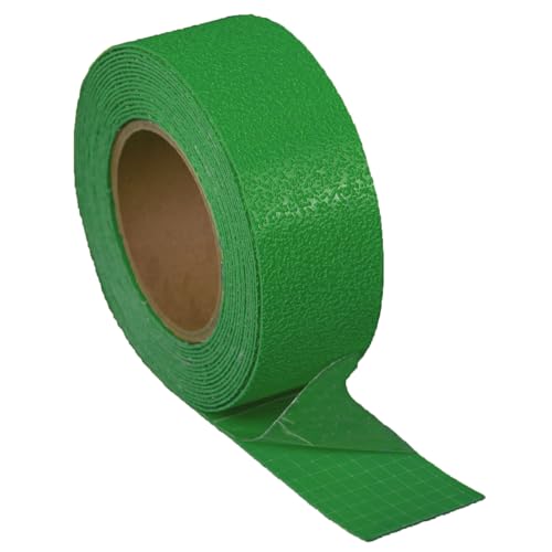 Pavement Marking Tape Slip-Resistant and Durable, Heavy-Duty Rubber Base for Outdoor Applications, Perfect for Driveways, Walkways, and Parking Areas (Green, 2 Inch X 18 Feet) - color: Green, size: 2 Inch x 18 Feet