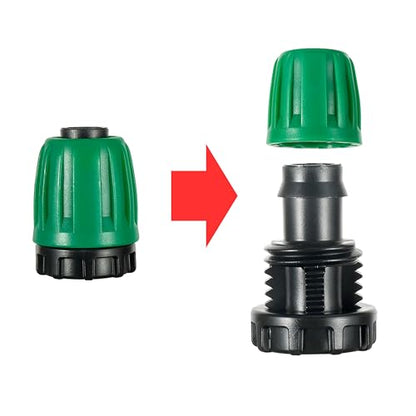 15 Pcs 1/2 Inch Irrigation Tubing End Plugs Fittings - size: 1/2 inch Plug