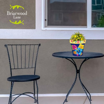 Briarwood Lane Spring Planter 8.5" x 8.5" x 8.5" Hello Sunshine Small for Spring Planter