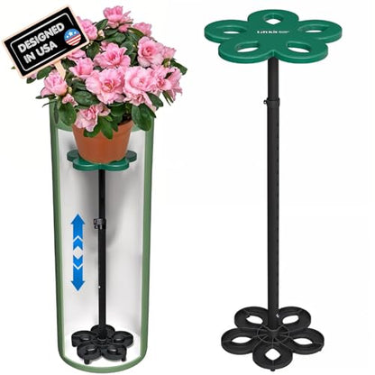 Lift Kit Planter Insert XL Tall Column Plant Riser Fill Bottom of Tall Flower Pots and XL Plant Containers | Indoor and Outdoor (20-34" Rise, 10" Base, 10" Top) - size: XLTall Column Lift: 21-34" Rise, 10" Base, 10" Top