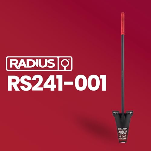 Root Slayer RS241 Long Handle Steel Garden Shovel, Black - color: Black, size: XL