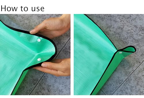 39.4" x 39.4" Large Plant Repotting Mat for Indoor Plants, Portable and Foldable Gardening mat, Waterproof Transplanting Potting Mat Gardening Tools Gifts for Gardener