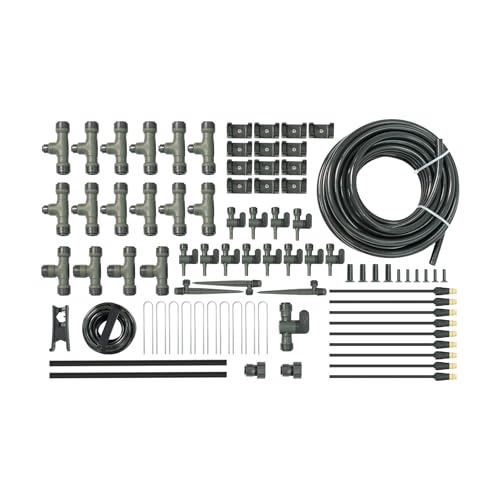 Vego Garden Irrigation Kit - Drip Irrigation System for Raised Garden Beds, Efficient Watering Solution for Vegetables, Flowers, and Plants, Easy DIY Installation (Large) - size: Large