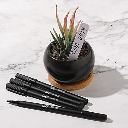 Mr. Pen- Garden Markers, Black, 4 Pack, Plant Markers - color: Black Garden Markers