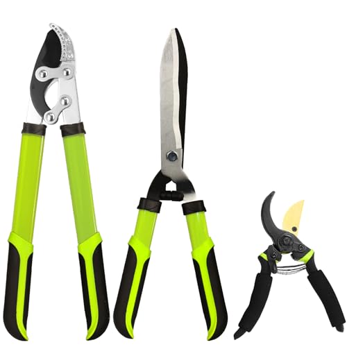 YRTSH Loppers, Hedge Clippers, Garden Shears Set for Gardening