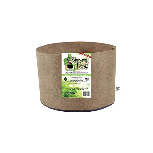 Smart Pots 65-Gallon Smart Pot Soft-Sided Container, Tan - color: Tan, size: 65 Gallon