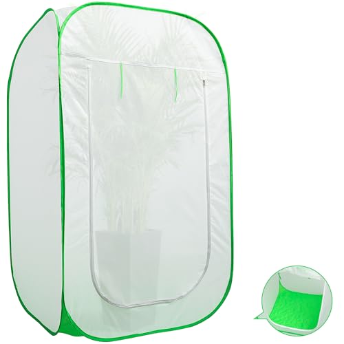 35x35x59 in Pop Up Winter Frost Plant Cover, Plants Freeze Protection Tent