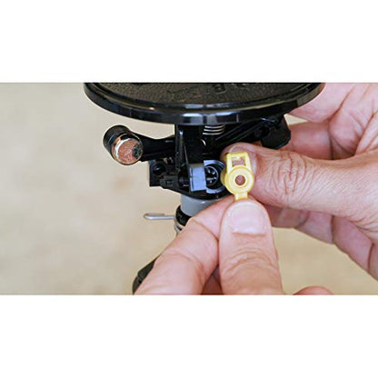 Rainbird Part/Full Circle Maxi-Paw Rotor Pop-Up Sprinkler - color: black