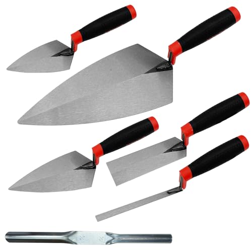 6 Pack Masonry Hand Tool Set - size: Multi-Size,6 Pack