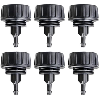 Gardrip 3/4 Inch Female Pipe Thread to 1/4 Inch Drip Irrigation Tubing Adapter: 6 Pieces 1/4 In. Barbed Drip Line x 3/4 In. Faucet PVC Adapter Connect 3/4" FHT Faucet - color: 3/4" to 1/4" Faucet Adapter-6P