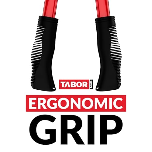 TABOR TOOLS GL18A Small Bypass Lopper, Short 20 Inch Tree Trimmer & Branch Cutter, Compact Tree Pruner with 1 Inch Clean Cut Capacity, Chops Branches with Ease - style: GL18A Small Bypass Lopper