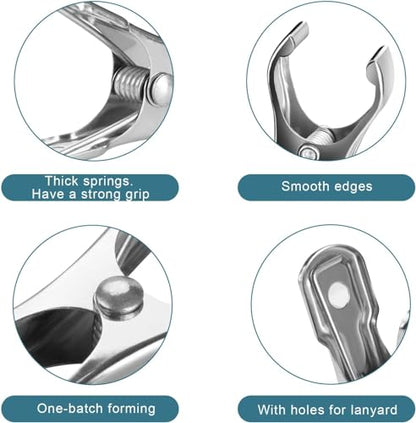36 Pcs Garden Clips, Greenhouse Clamps, Steel Greenhouse Clips for Netting - style: 36 PCS Garden Clips