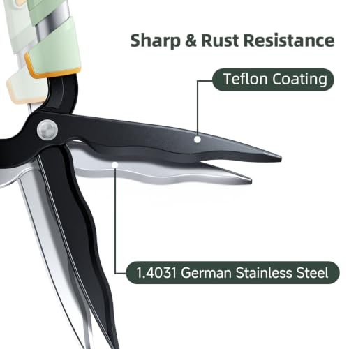 PrunePro® Extendable Hedge Shears Lightweight Ultra Sharp Blade for Bushes