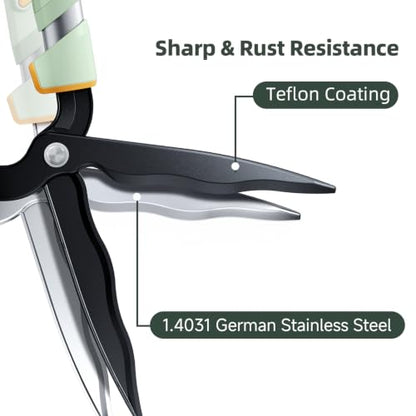 PrunePro® Extendable Hedge Shears Lightweight Ultra Sharp Blade for Bushes