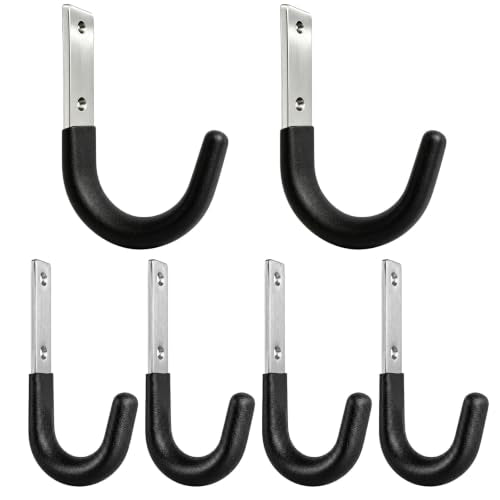 Heavy Duty Wall Hook Kit, Enhanced Garage Wall hooks, Tool Organizer