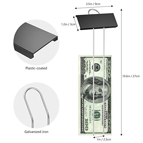 STARTOSTAR 50-Pack Metal Plant Labels Weatherproof Garden Markers,Height 10.6'', Label Area 3.5''X 1.2'' Reusable Nursery Tags for Vegetables Herb Flower Seed Greenhouse - Black - color: Black 50-pack