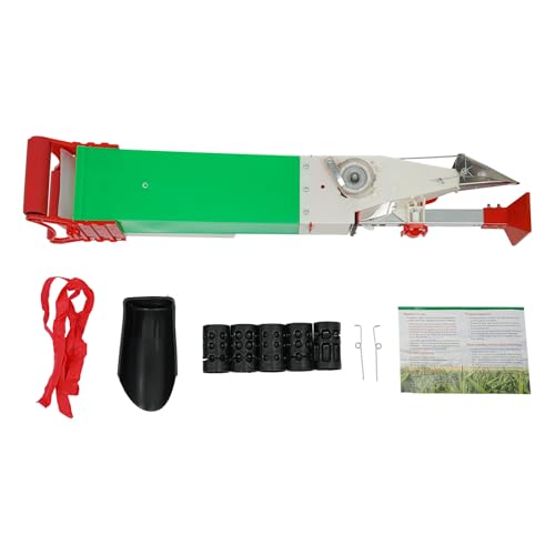 Manual Seeder Adjustable Handheld Seeding Machine Hand Planter Precision Sower Seed Dispenser Small Seed Distributing Tool for Peanut Corn Bean, Garden Seeder Row Planter