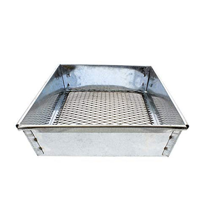 Trapping Dirt Sifter – 9 by 7 Inch Trapping Sifter Metal Dirt Sifter for Trapping, Garden Sieve, Beach Sand Sifter