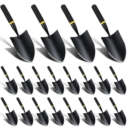 20 Pcs Garden Trowel with Resin Rubberized Handle, Broad Trowels - size: Broad Trowels